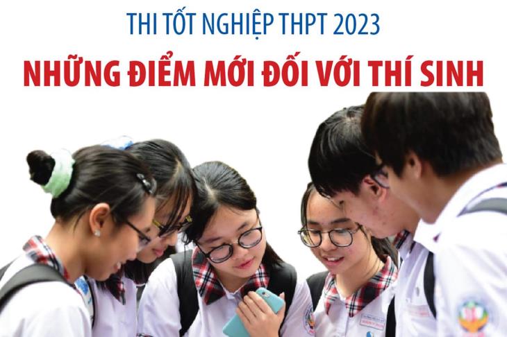 Thi tốt nghiệp THPT 2023: Những điểm mới đối với thí sinh